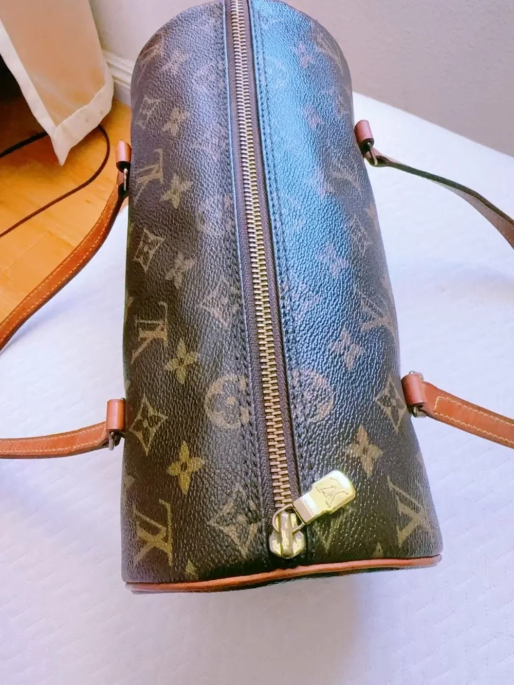 Louis Vuitton Monogram Papillon 26 Shoulder Bag -‎ Brown Monogram